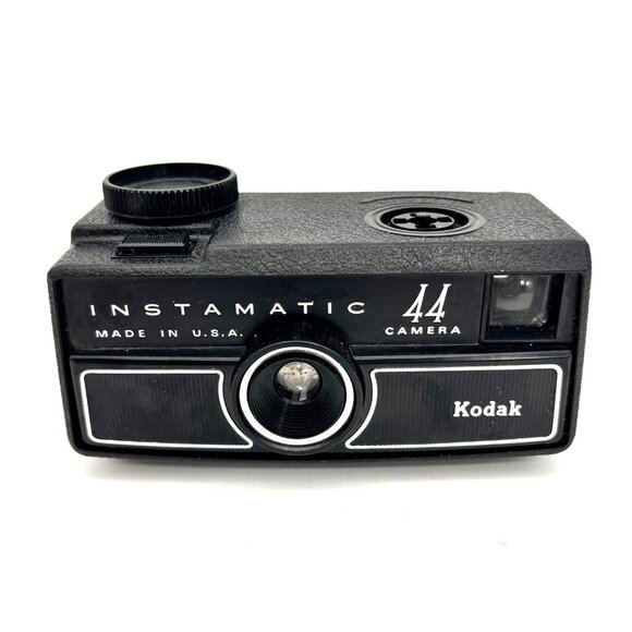 Kodak Instamatic 44 Camera Made In USA Black Vintage (UNTESTED) - Picture 1 of 12